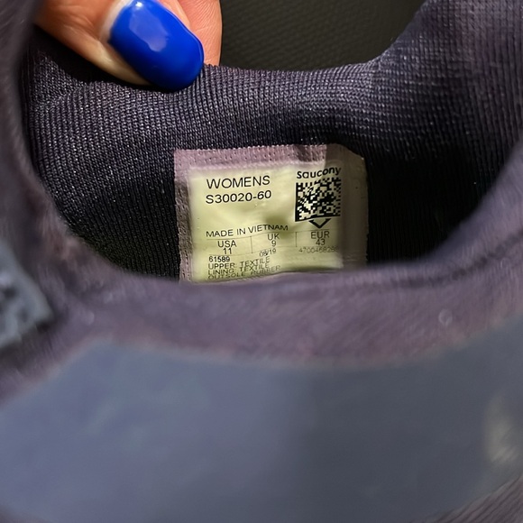 Saucony Stretch and Go shoes Navy Blue - Picture 8 of 8